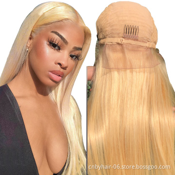 613 Lace Front Wig,613 Hd Lace Frontal Wig,Blonde 613 Full Lace Wig Human Hair